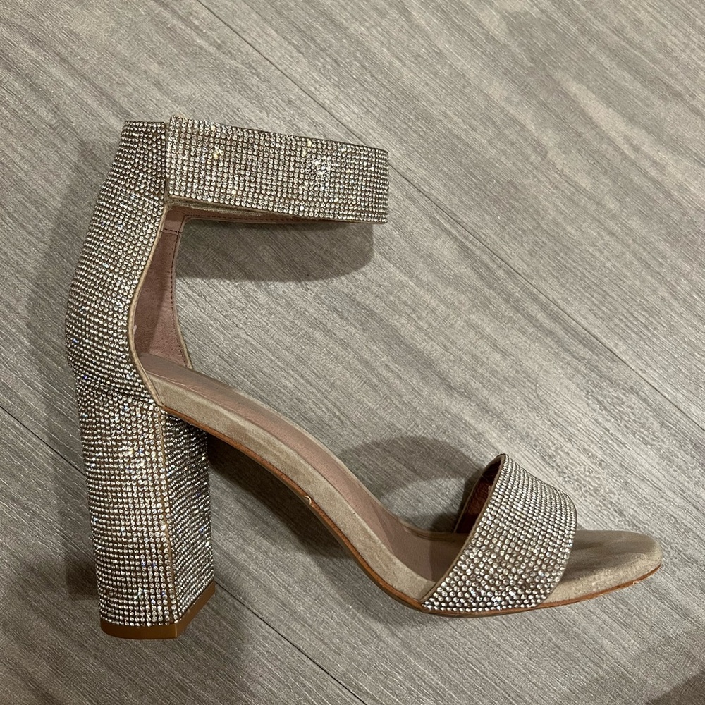 Jeffrey Campbell Sparkle Heeled Sandals